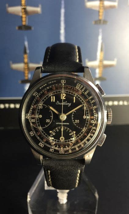 breitling tricompax steelbody 777 flightchronometer